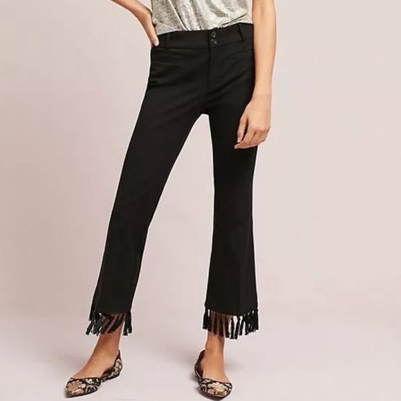 anthropologie essential crop flare